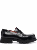 Santoni Moca penny loafers - Black