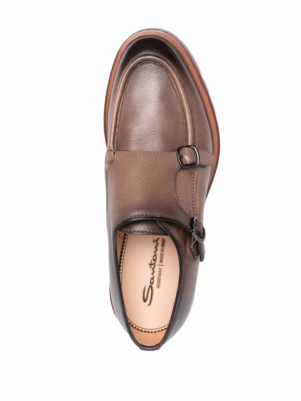 Santoni Side buckle-detail Shoes - Farfetch