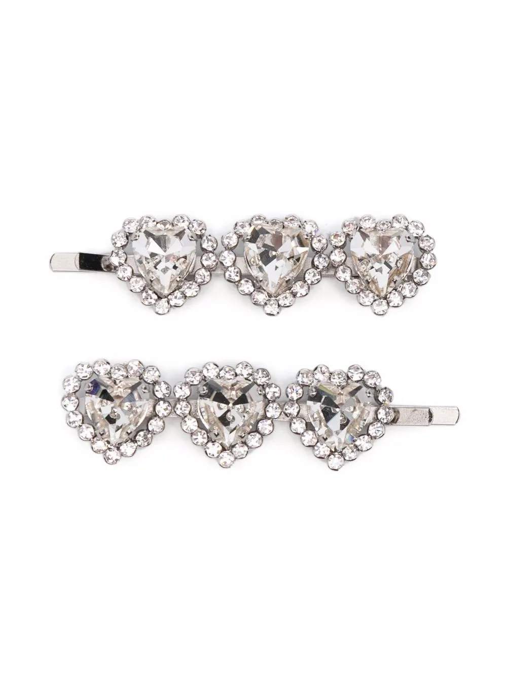 Alessandra Rich заколка для волос с кристаллами