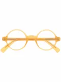 Epos Palladio round-frame glasses - Yellow