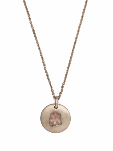 Parts of Four Disc stone necklace