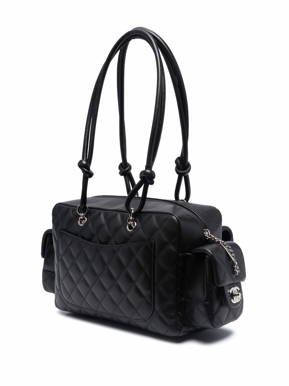 фото Chanel pre-owned сумка с верхними ручками cambon line 2010-х годов