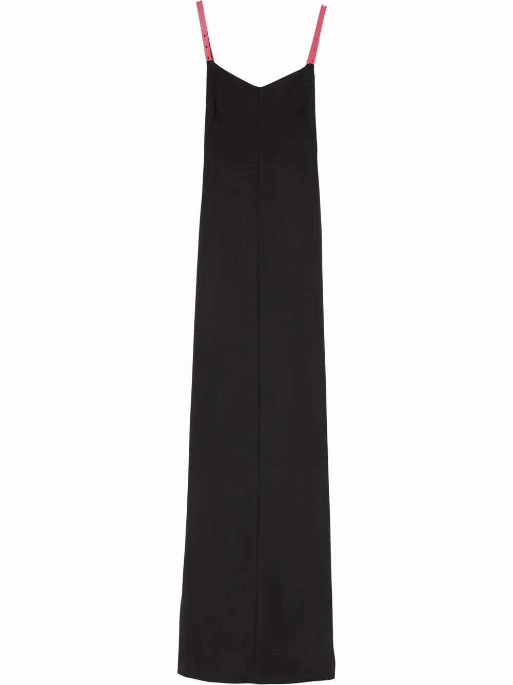 Off-White Laces Light maxi dress - Black