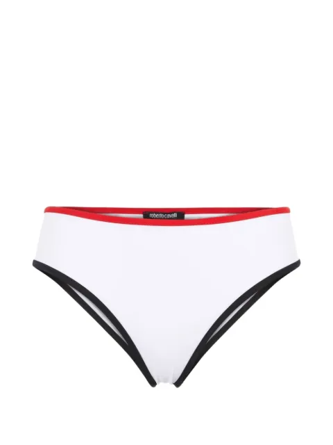 Roberto Cavalli logo-print bikini briefs