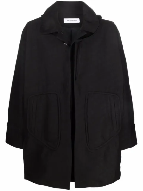 Kiko Kostadinov Muriseay Oversized Hooded Coat - Farfetch あなたにおすすめの商品 Kiko Kostadinov Muriseay Pocket Top ジャージ