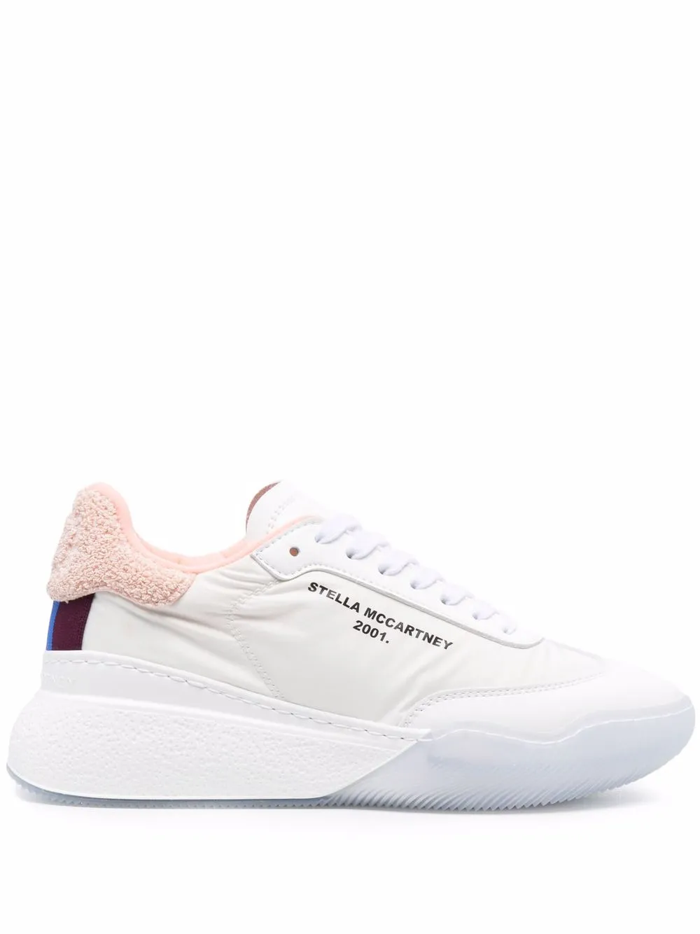 

Stella McCartney Loop panelled low-top sneakers - White