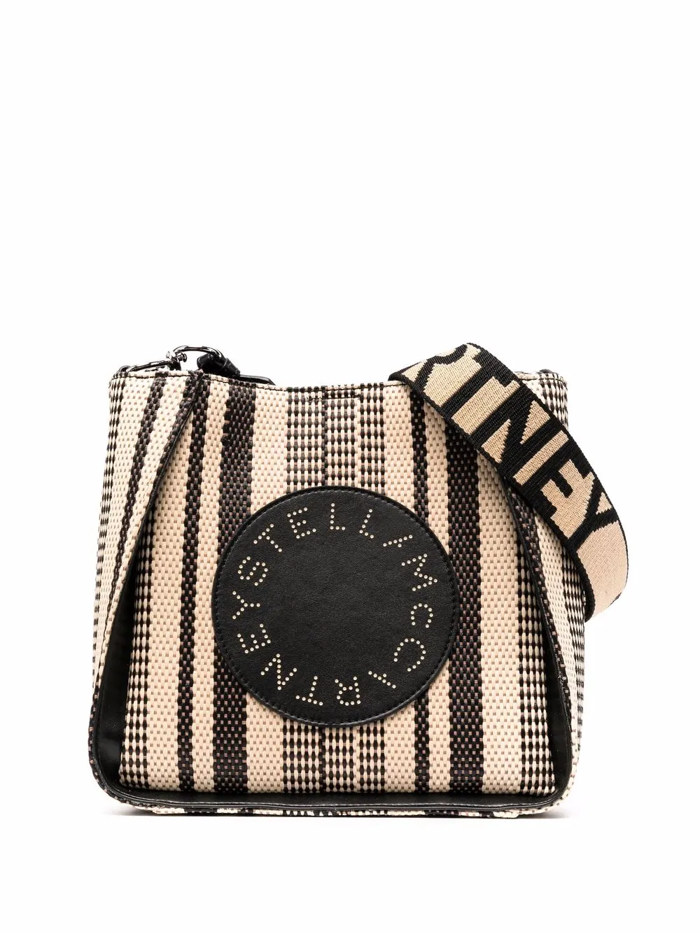 

Stella McCartney bolsa crossbody con logo - Neutro