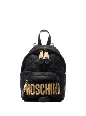 Moschino Casual Pills Backpack - Black Backpacks, Handbags - MOS71285