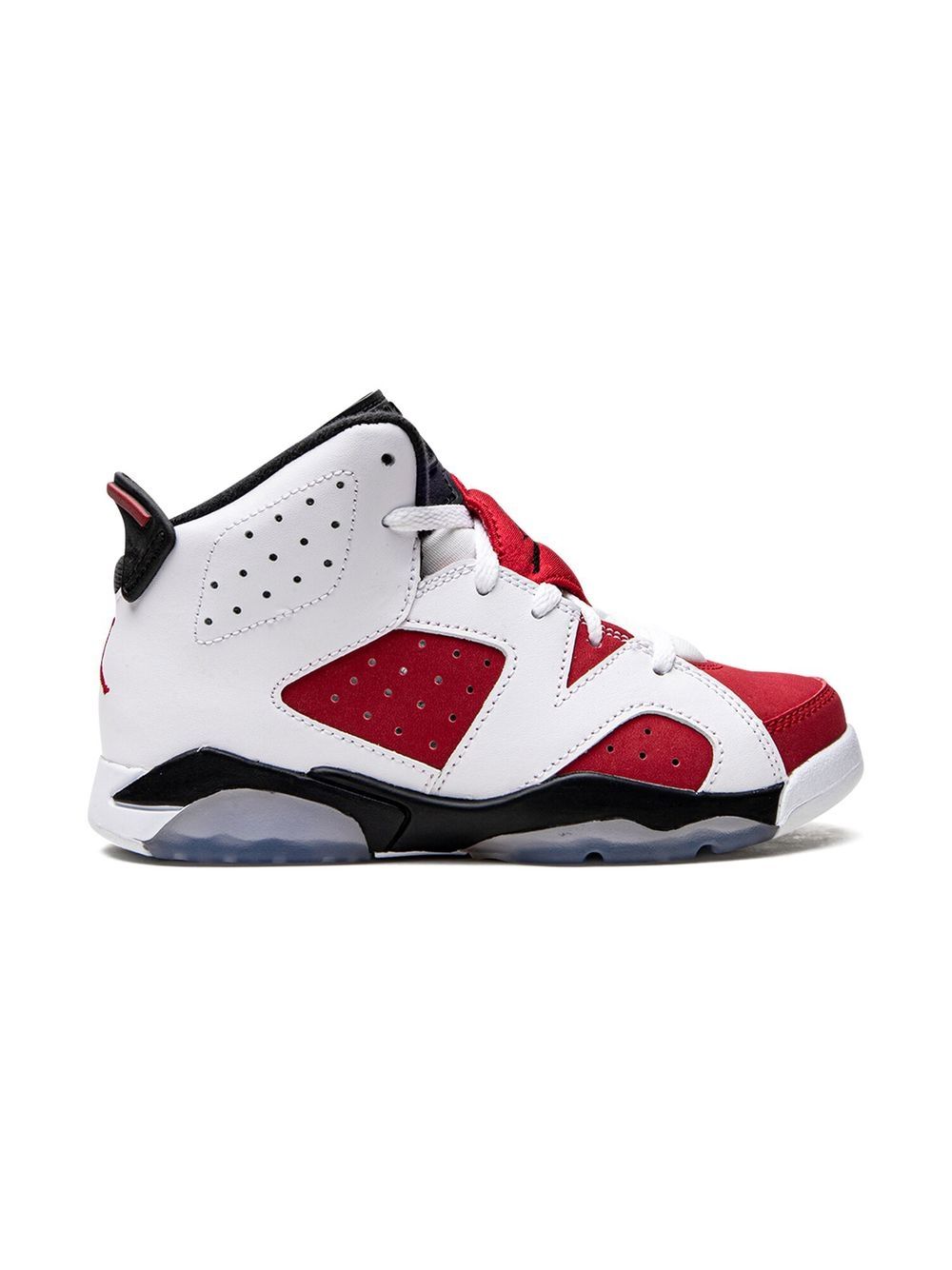 Shop Jordan 6 Retro Bp "carmine" Sneakers In White