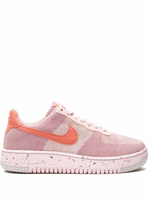 Nike Air Force 1 Low Crater Flyknit "Pink Glaze" sneakers WOMEN