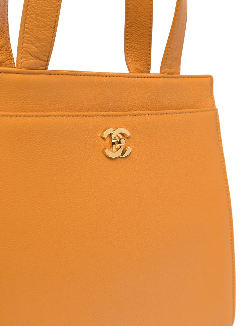 фото Chanel pre-owned сумка-тоут 1998-го года с логотипом cc