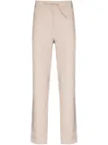 Frescobol Carioca Oscar drawstring chino trousers - Neutrals