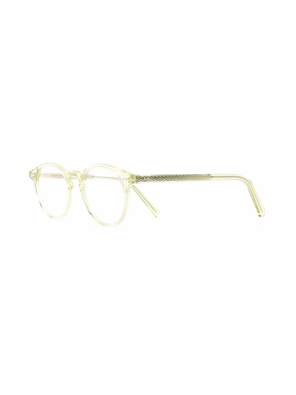 Shop Epos Talo Round-frame Glasses In Green