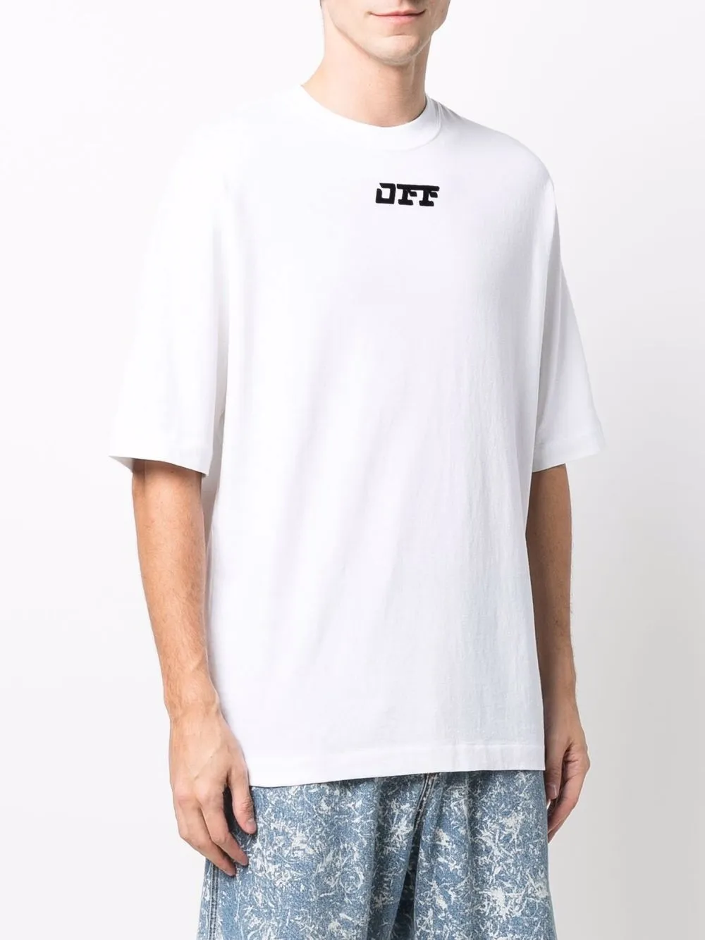 фото Off-white футболка с логотипом