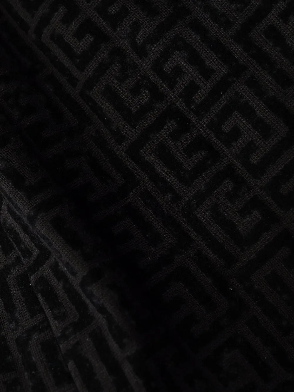 Balmain Monogram chainlink Collar Dress Farfetch