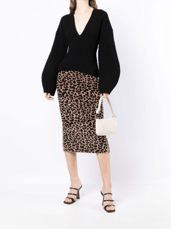 Dolce & Gabbana Leopard Print Clutch, $375, farfetch.com