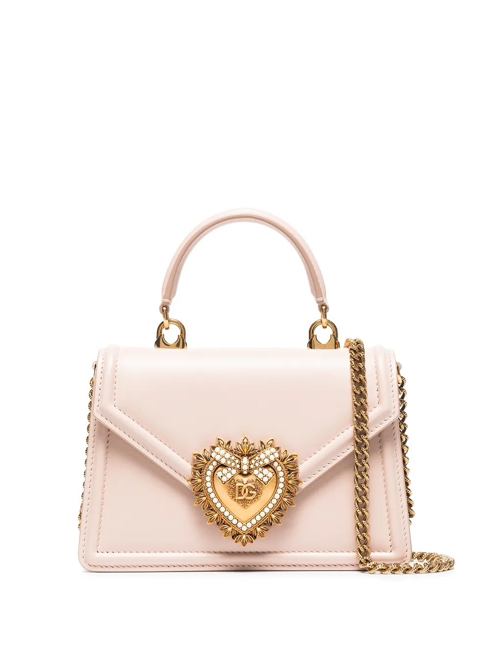 фото Dolce & gabbana маленькая сумка devotion с верхней ручкой