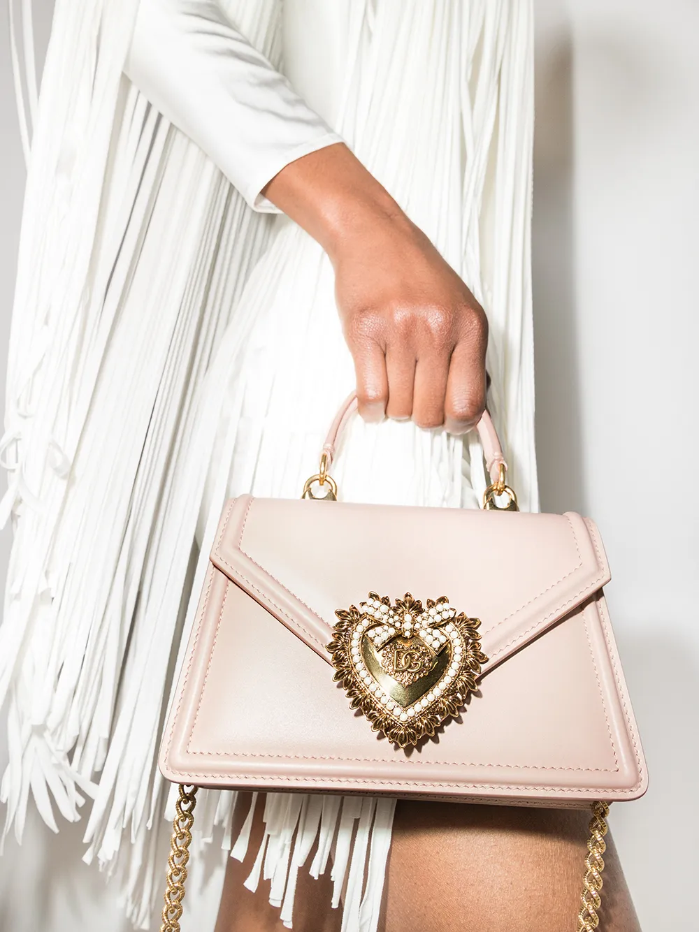 фото Dolce & gabbana маленькая сумка devotion с верхней ручкой