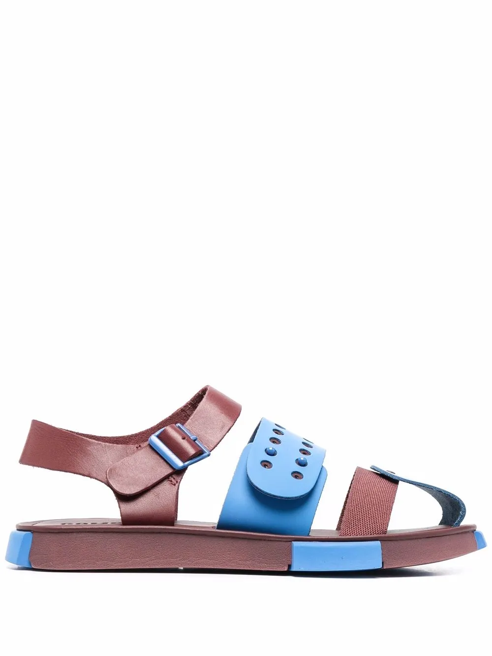 

Camper Set colour-block flat sandals - Red