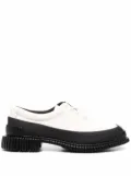 Camper Pix two-tone Oxford shoes - White