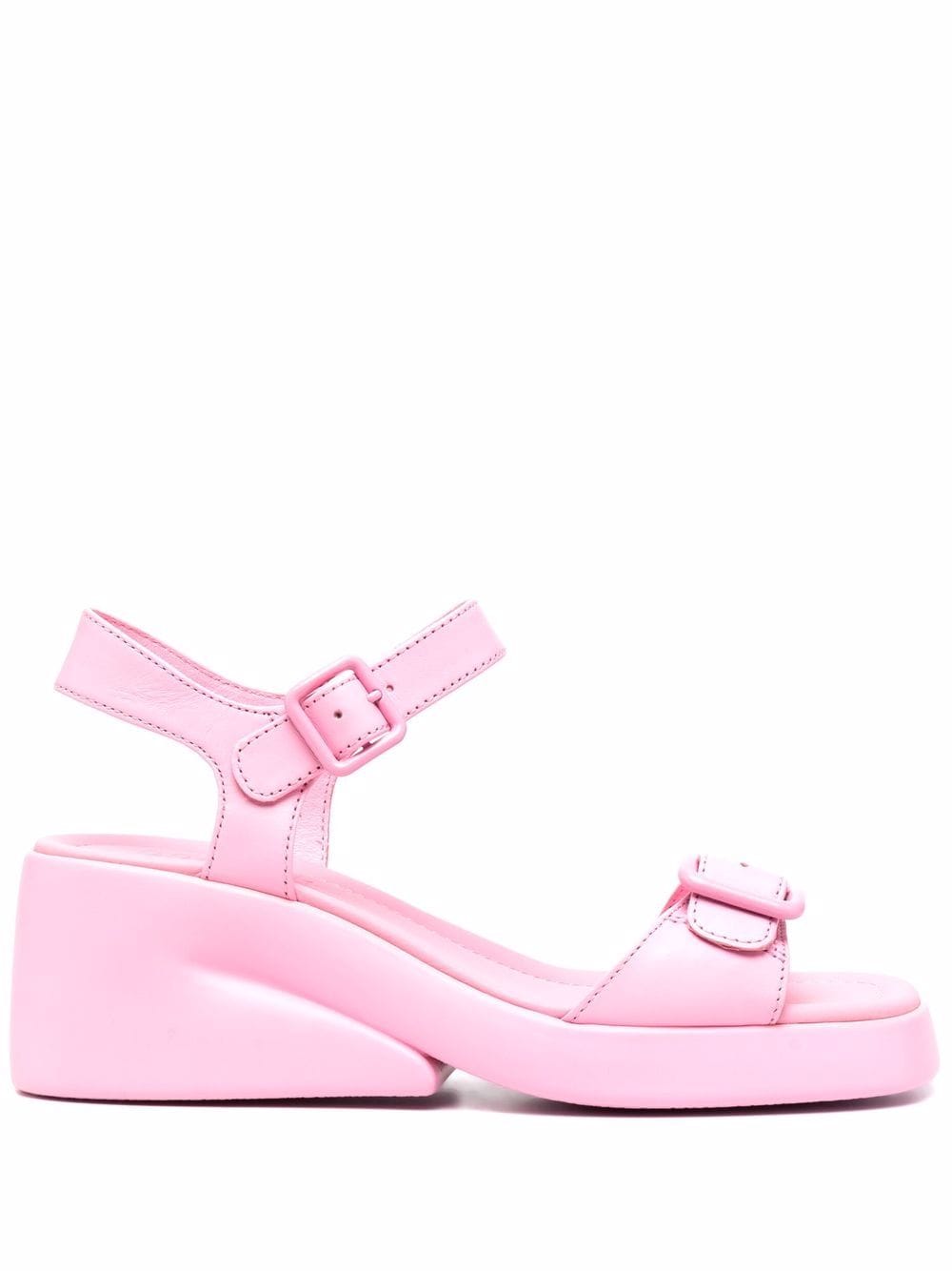 

Camper Kaah buckled leather sandals - Pink