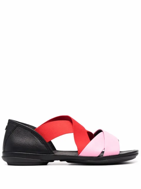 Camper colour-block strap sandals