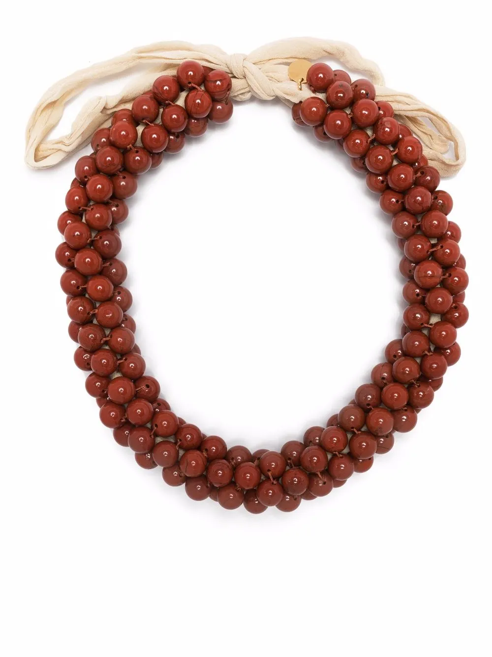 Saturation cluster bead necklace
