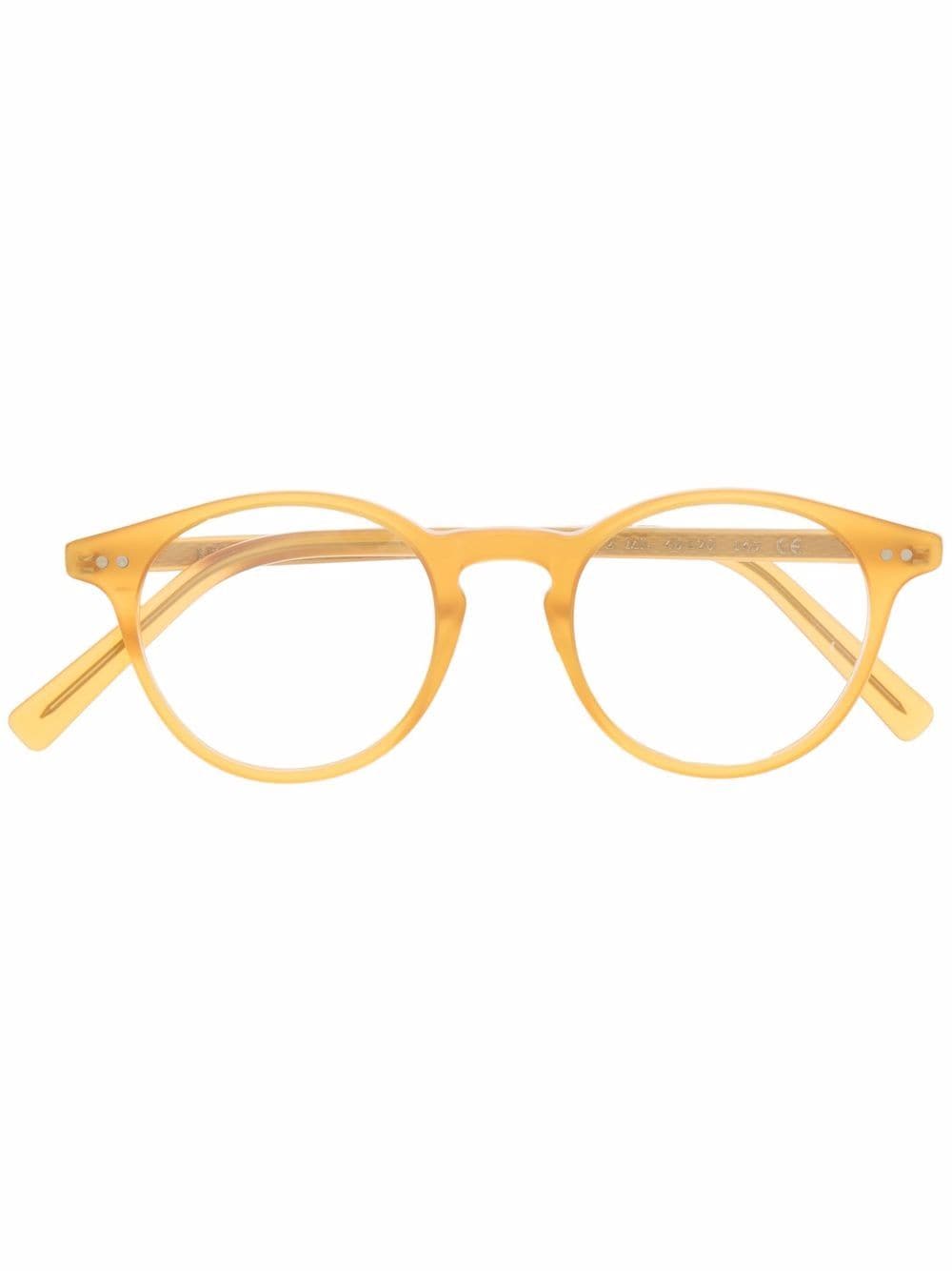 Epos round frame glasses