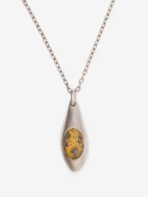 Parts of Four Chrysalis Jasper gemstone necklace