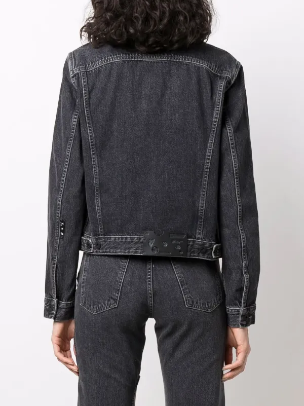 Off-White Meteor デニムジャケット | グレー | FARFETCH JP