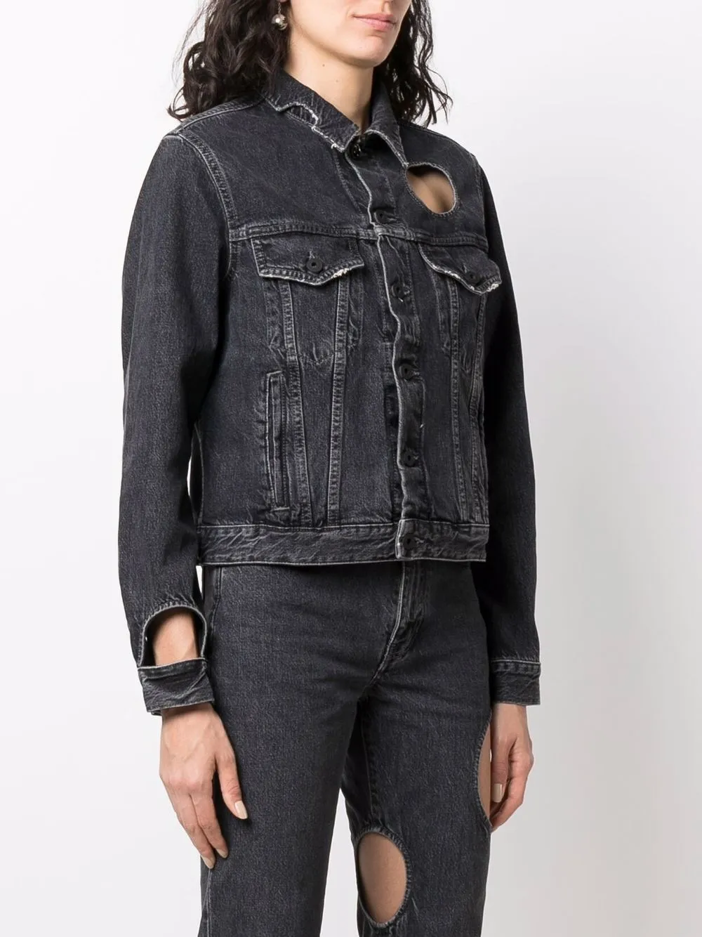Off-White Meteor denim jacket | Jackets | Image 3