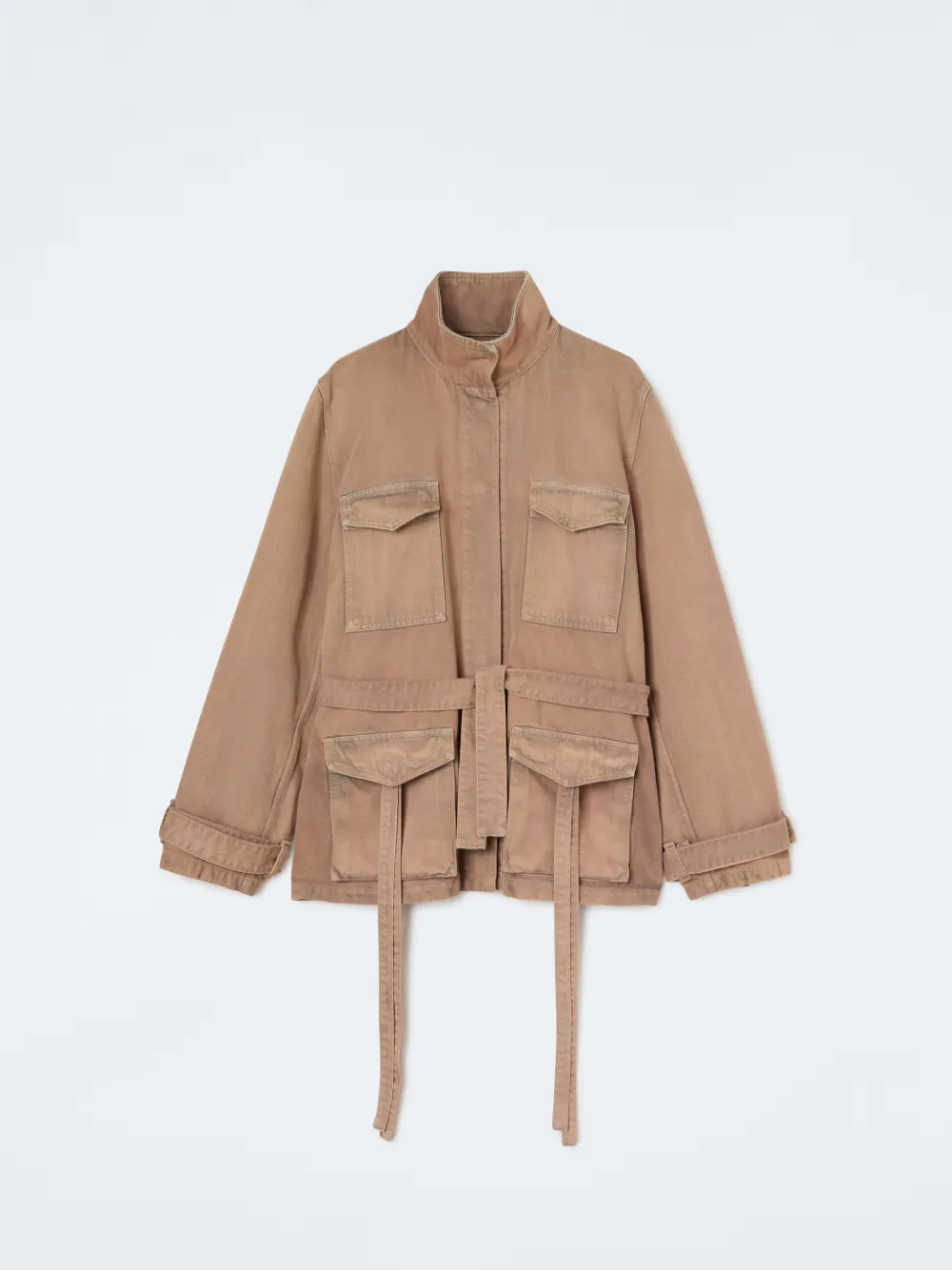 DYED DENIM CARGO FIELD JACKET OffWhite™ Official Site