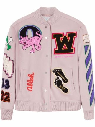 Off white 2025 pink jacket