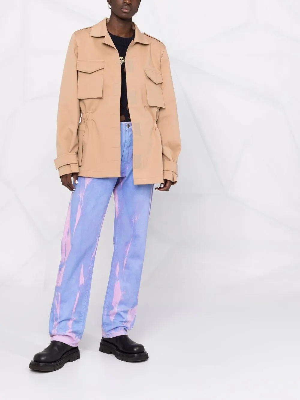 фото Off-white куртка с полосками diag