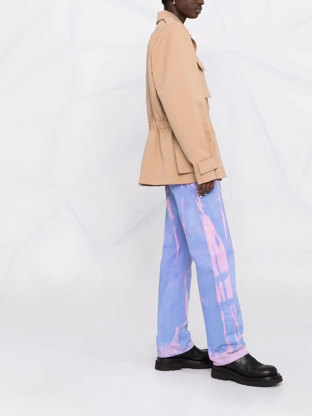фото Off-white куртка с полосками diag