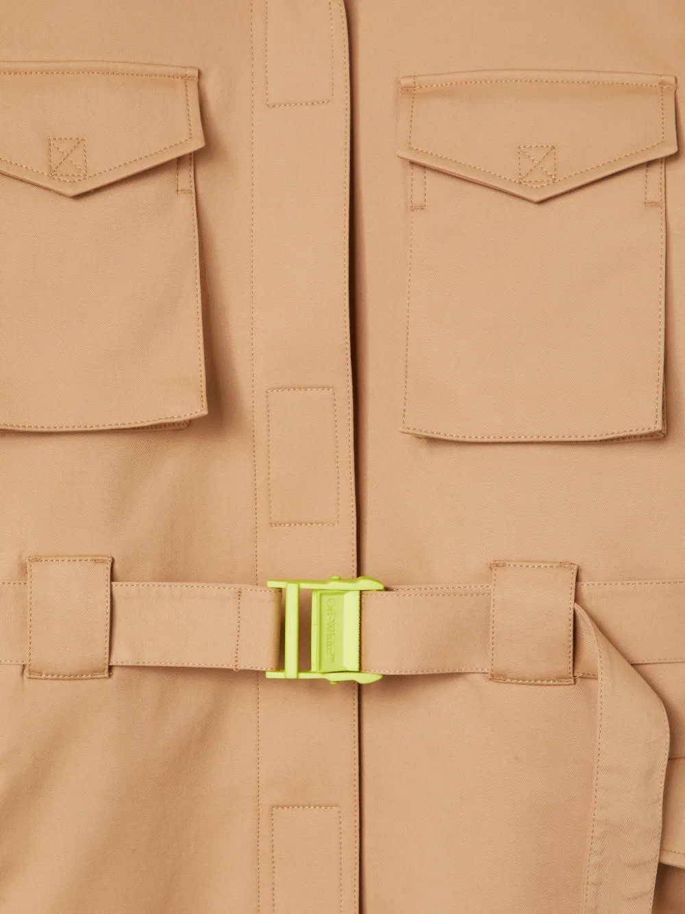 GABARDINE CARGO FIELD JACKET OffWhite™ Official Site