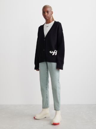 off white cardigan