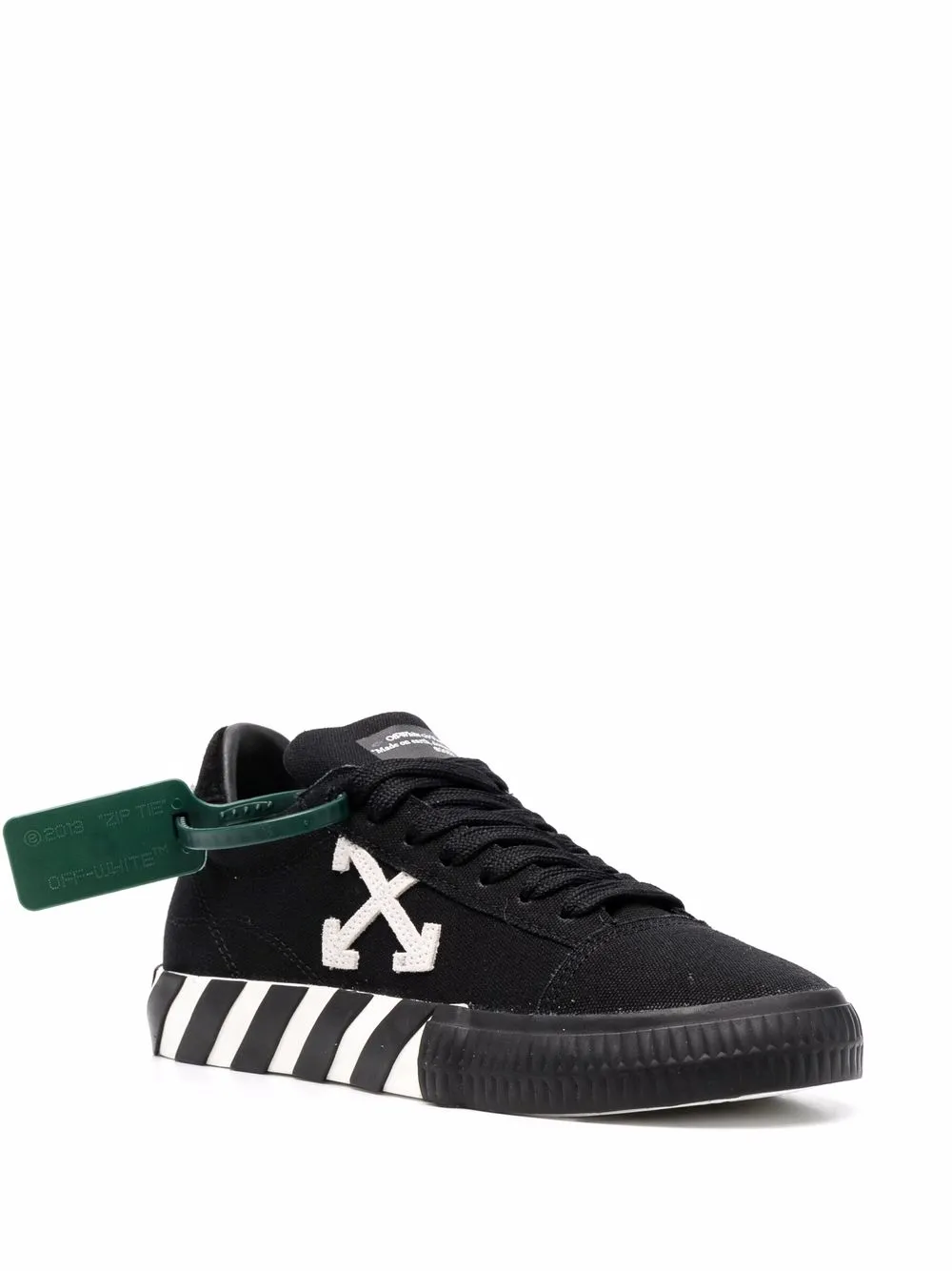 Off-White Vulcanized low-top sneakers - Zwart