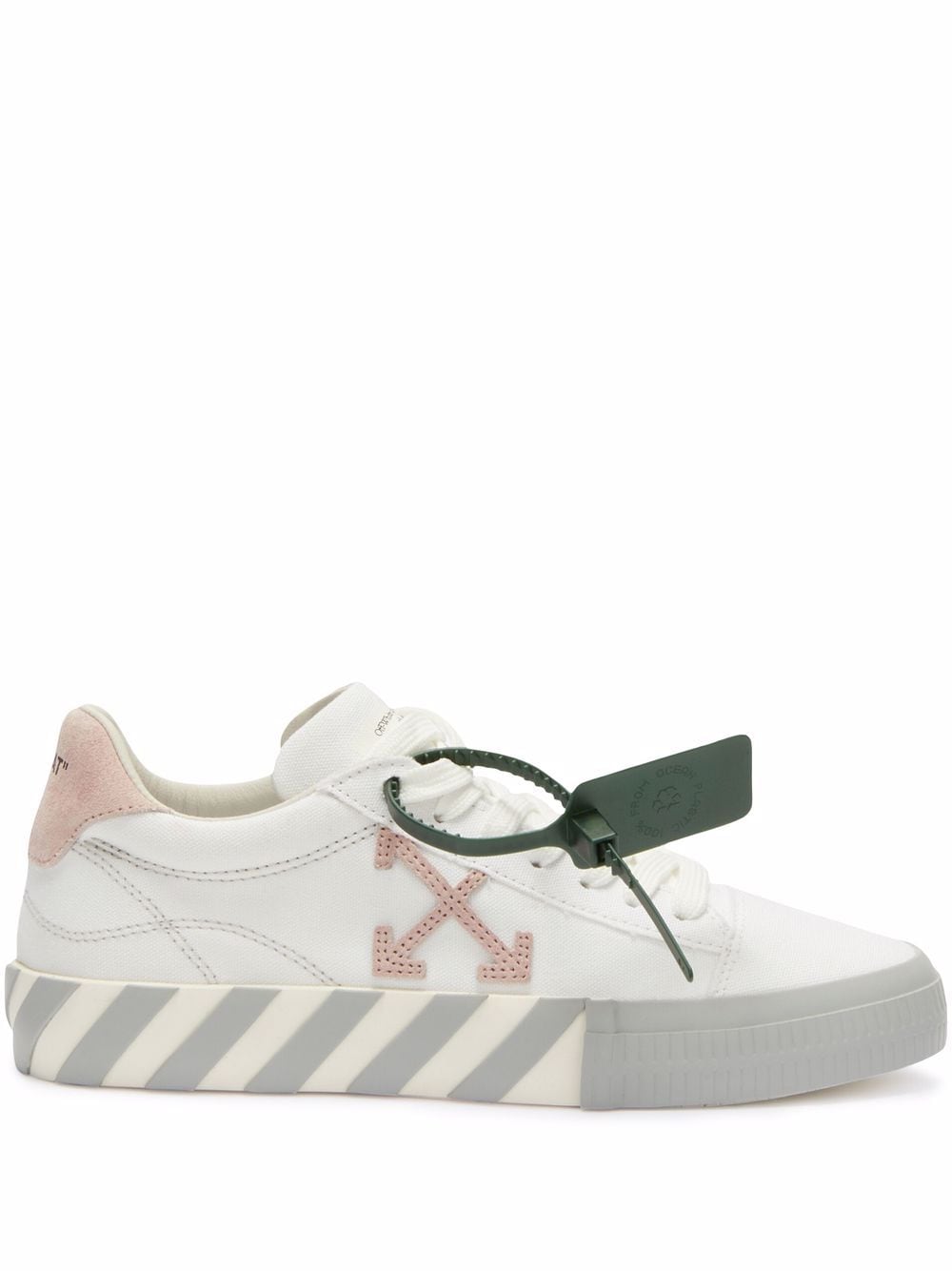 undefined | Off-White Vulcanized low-top sneakers