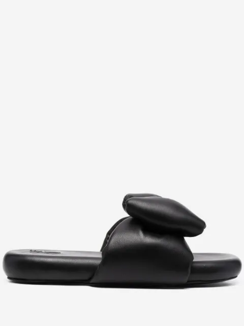Off-White extra padded bow slides