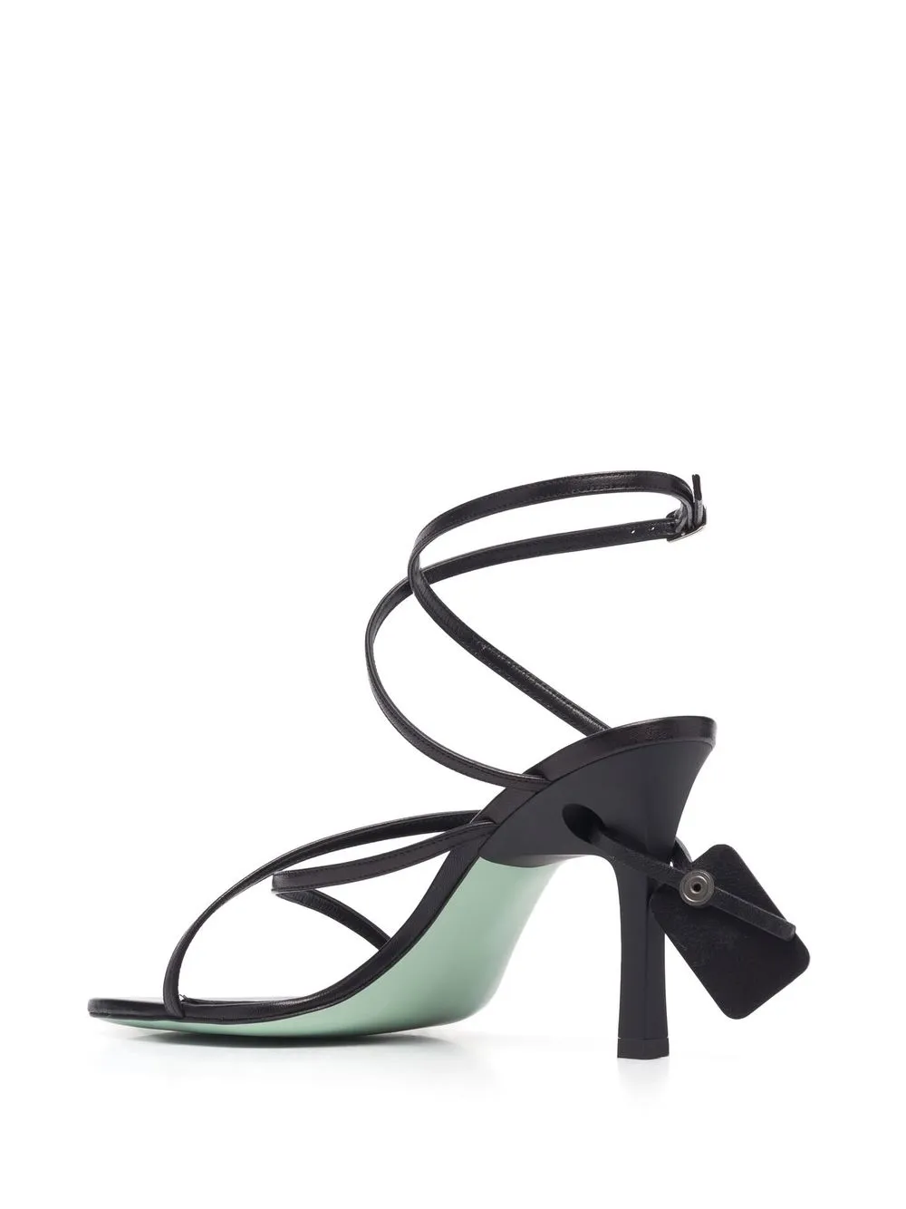 Off-White Allen high sandalen Zwart