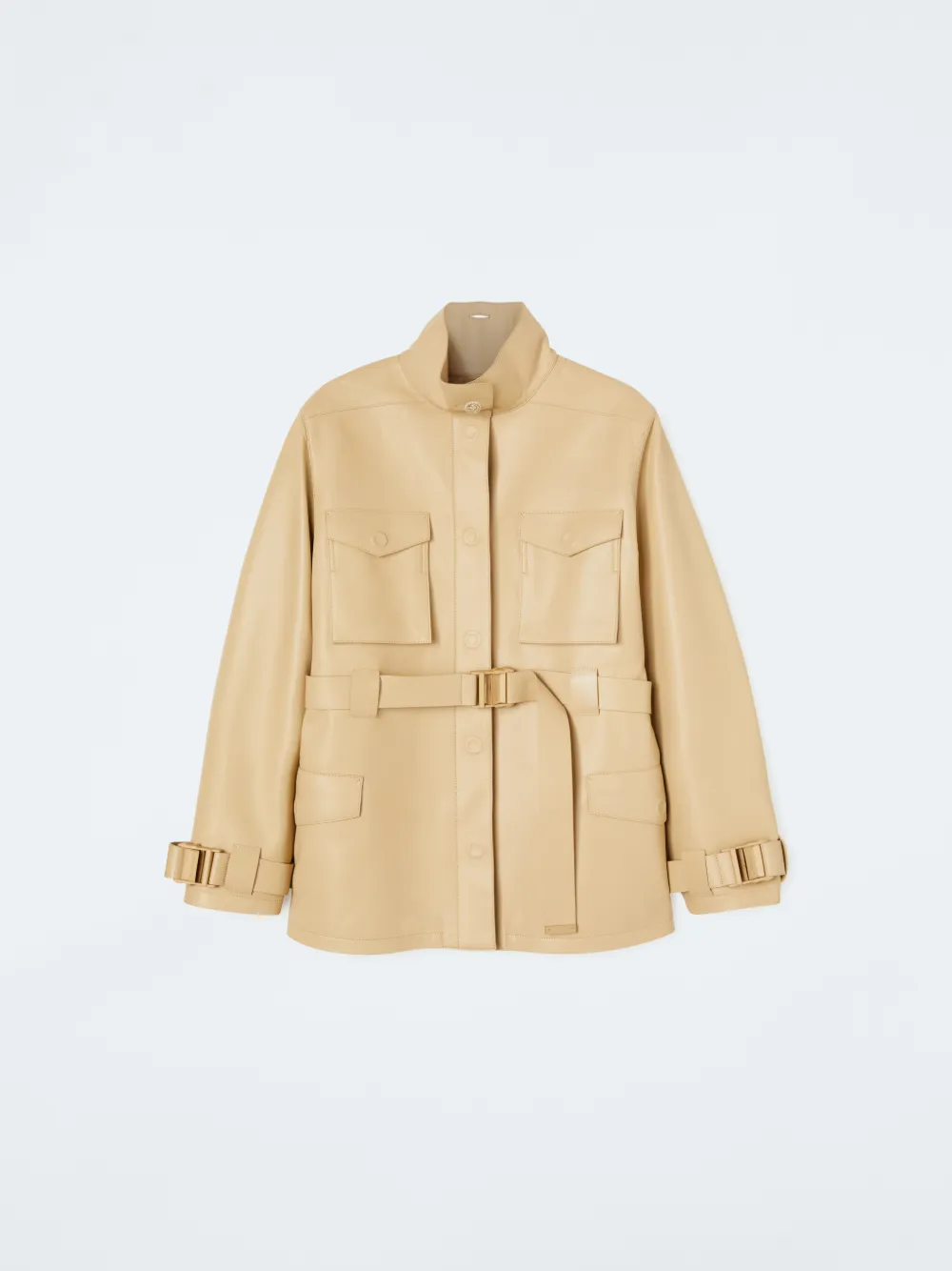 CARGO LEATHER FIELD JACKET OffWhite™ Official Site