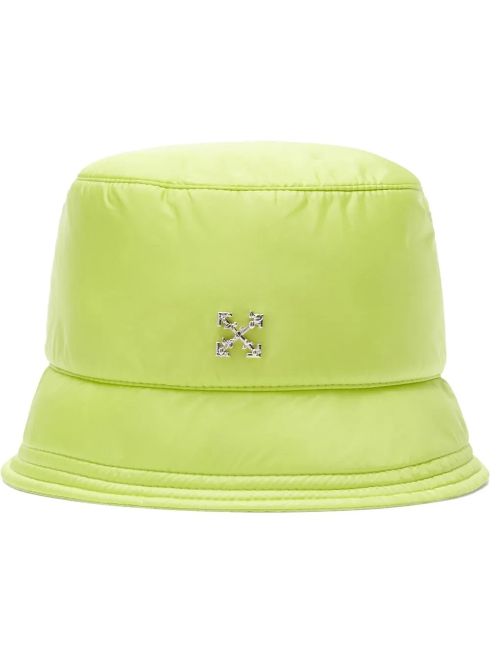 

Off-White gorro de pescador con motivo Arrows - Amarillo