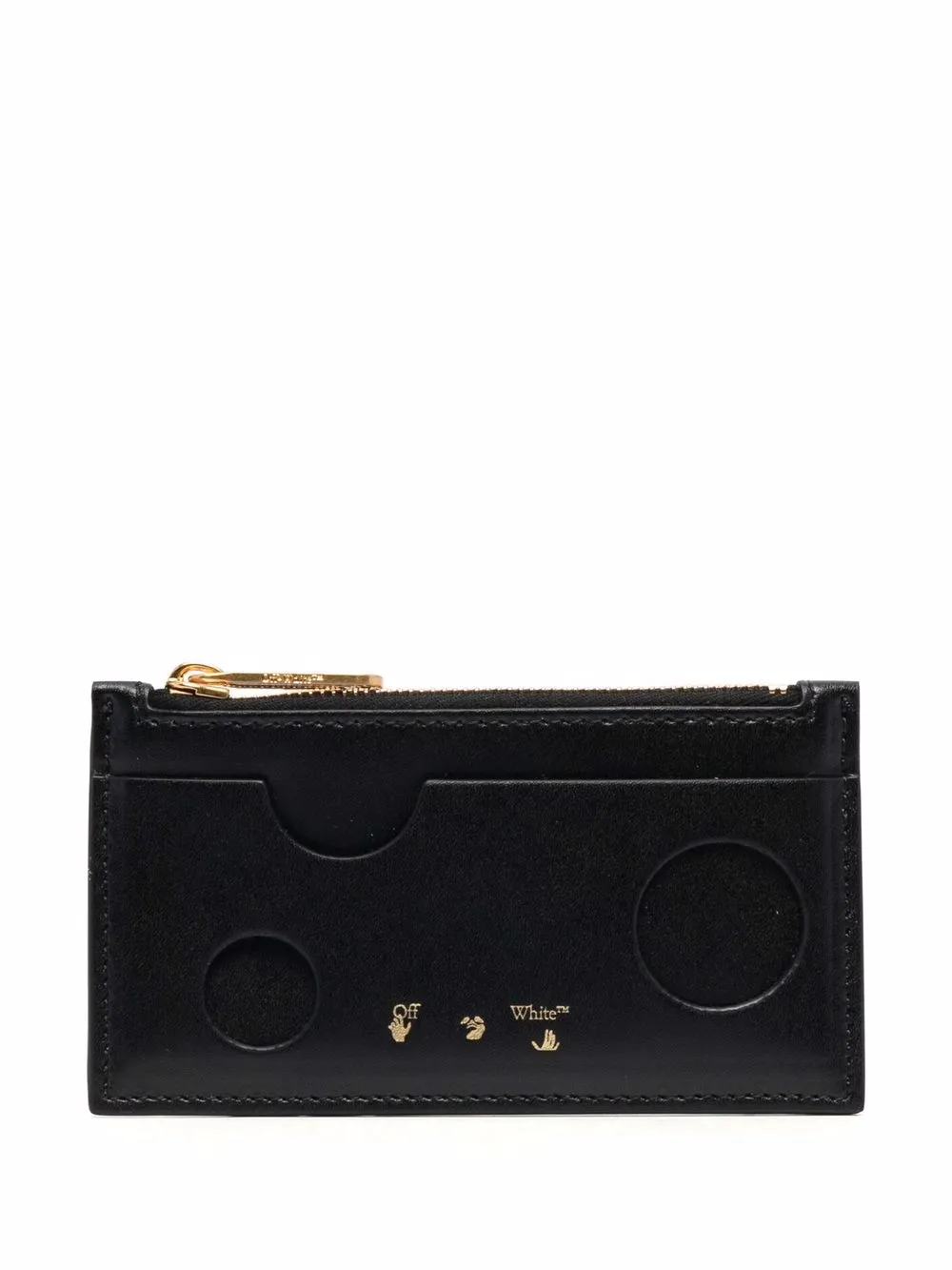 

Off-White Burrow coin purse - Black