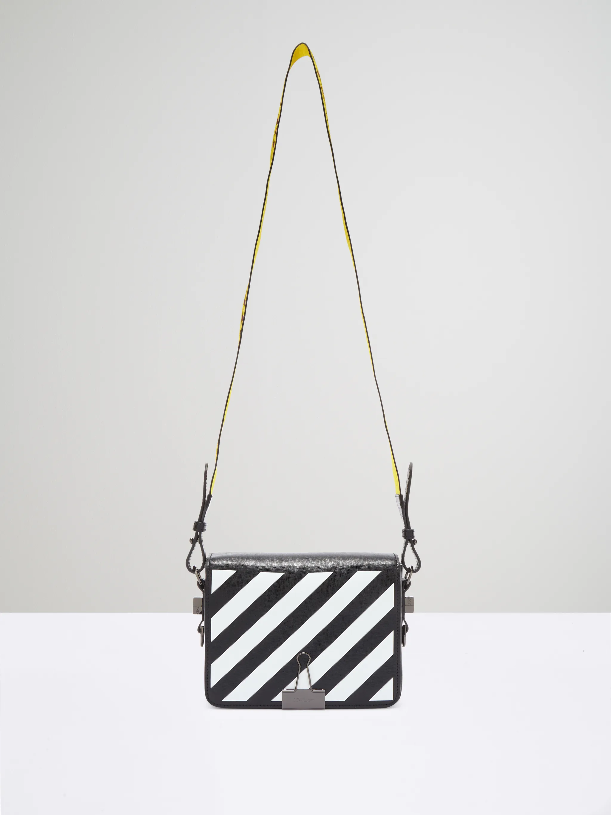 off white clear backpack