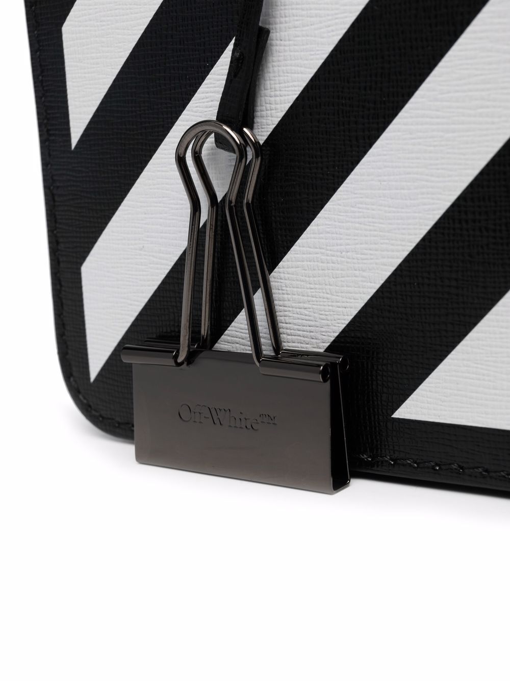 Off-White Diag-stripe Leather Mini Bag - Farfetch