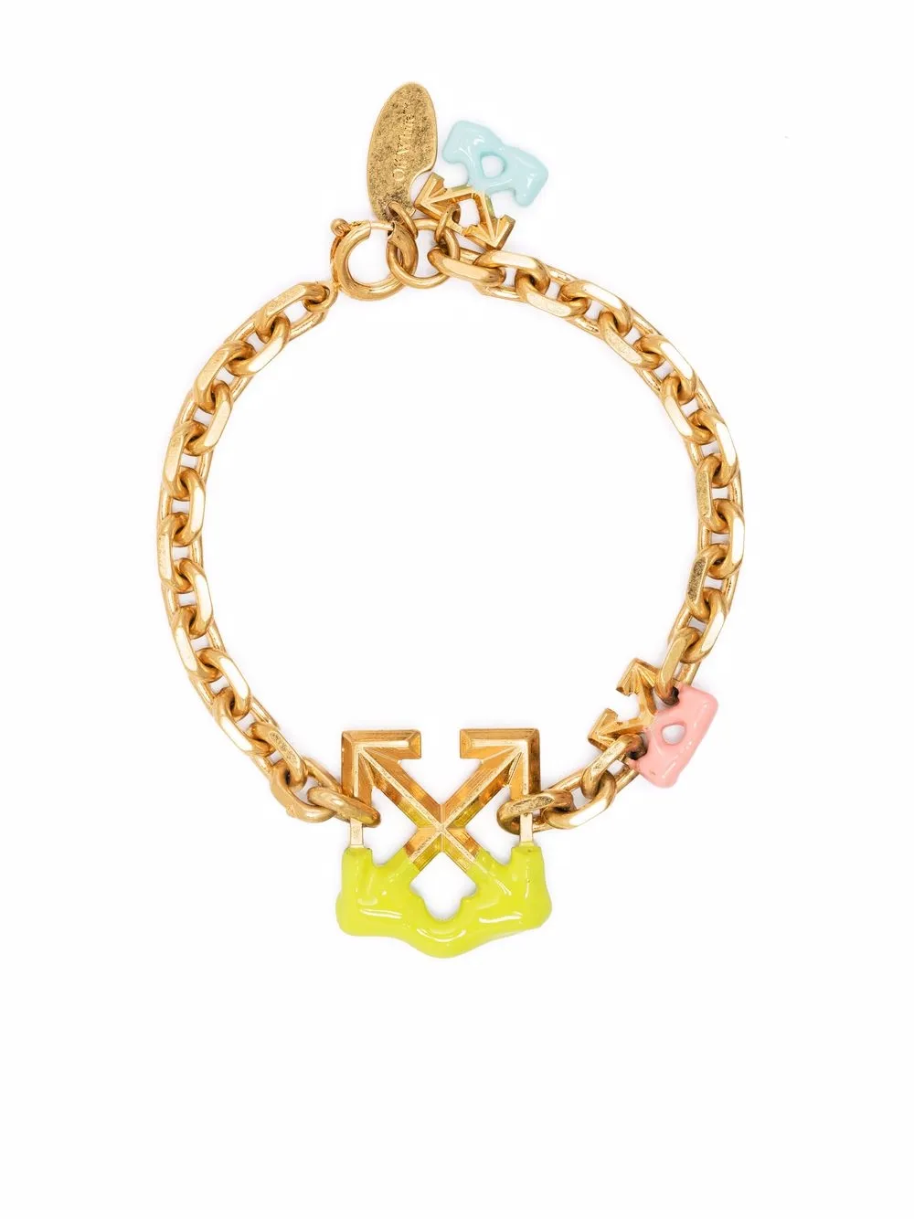 

Off-White Arrow charm bracelet - Gold