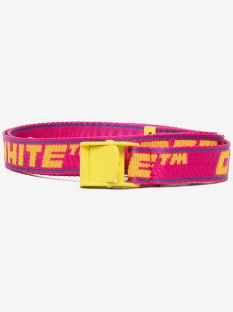Off-White logo-print mini industrial belt