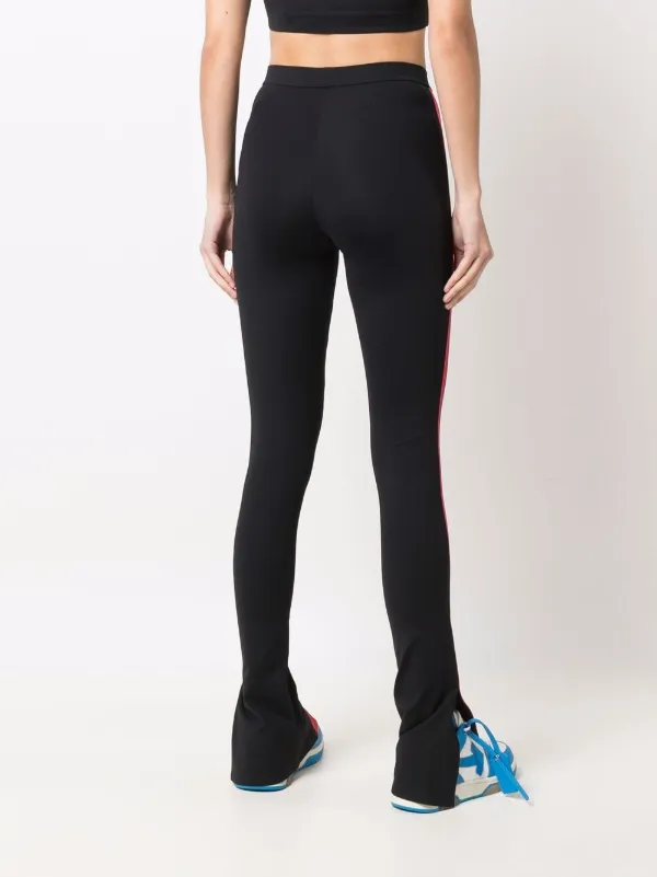 off white split leggings