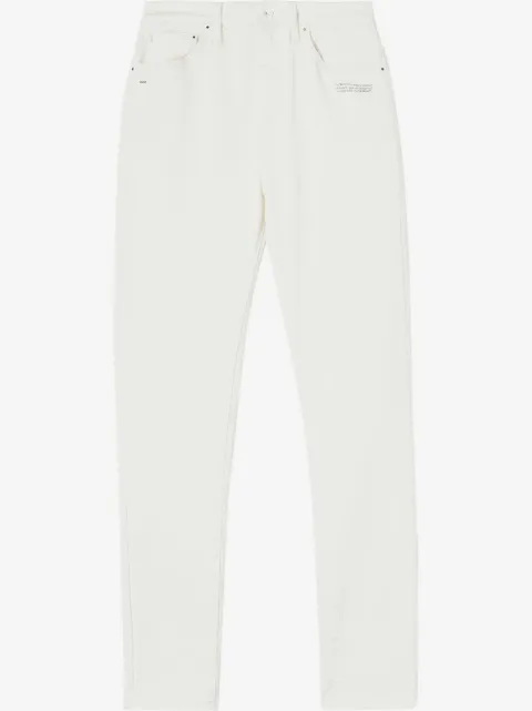 Off-White Schmale Corporate Hose
